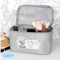 Personalised Me to You Floral Grey Make Up Wash Bag Extra Image 1 Preview